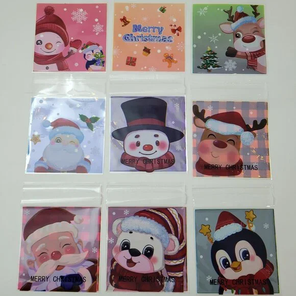 Holiday Self-Sealing Baggies Set of 27 - Picture 1 of 1